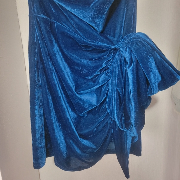 Navy Blue Mini Dress - Picture 5 of 6